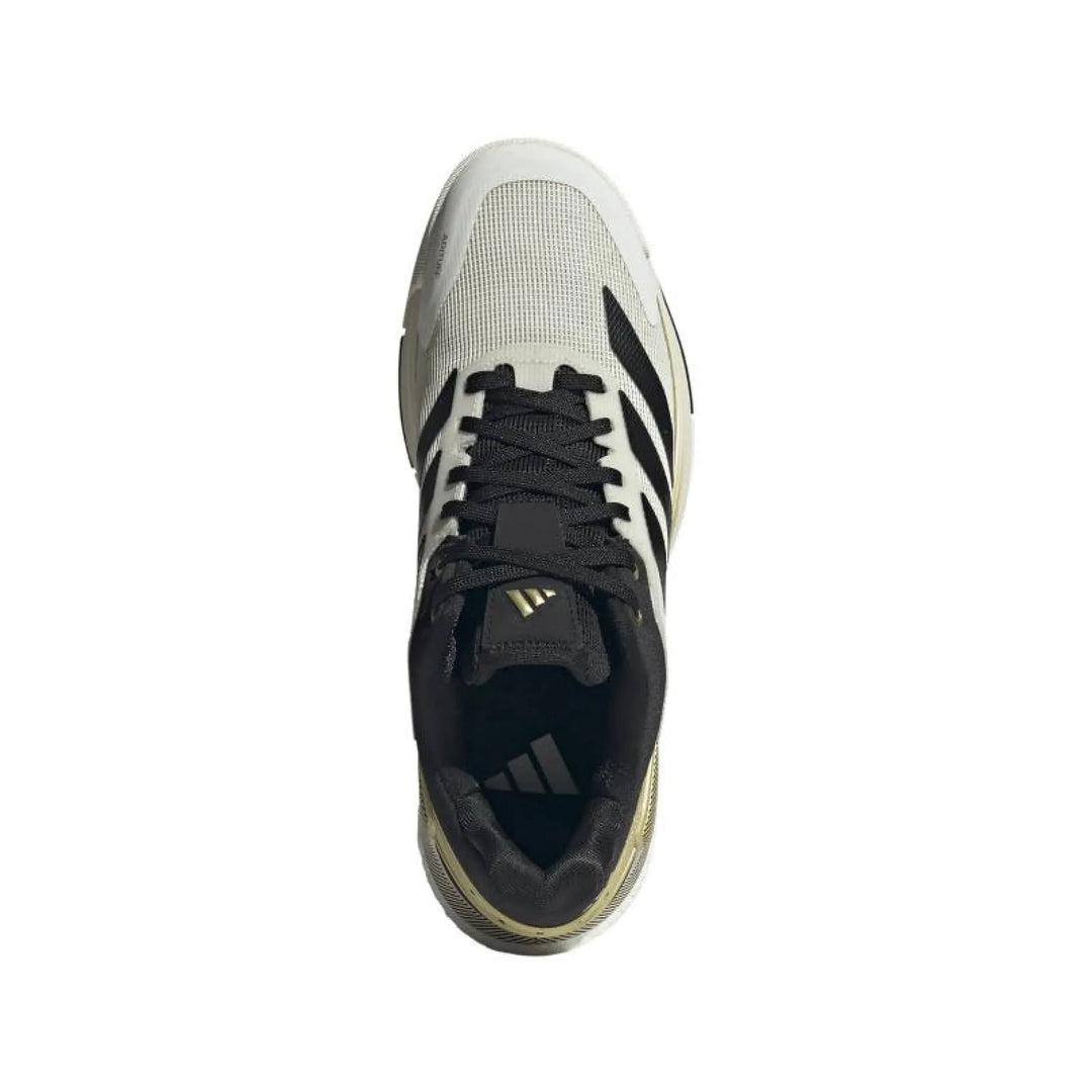 Zapatillas de Padel Adidas Crazyquick Boost Padel Blanco Negro Oro