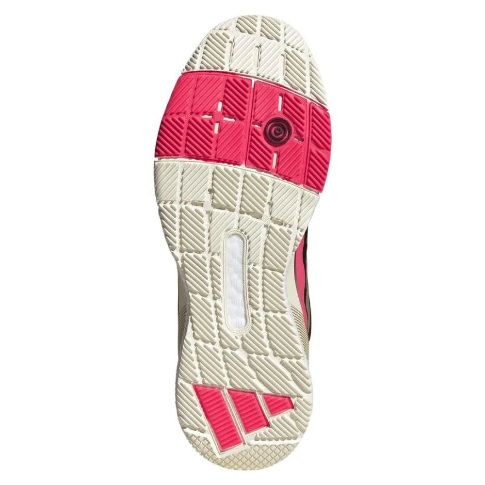 Zapatillas de Padel Adidas Crazyquick Boost Padel Negro Oro Rosa