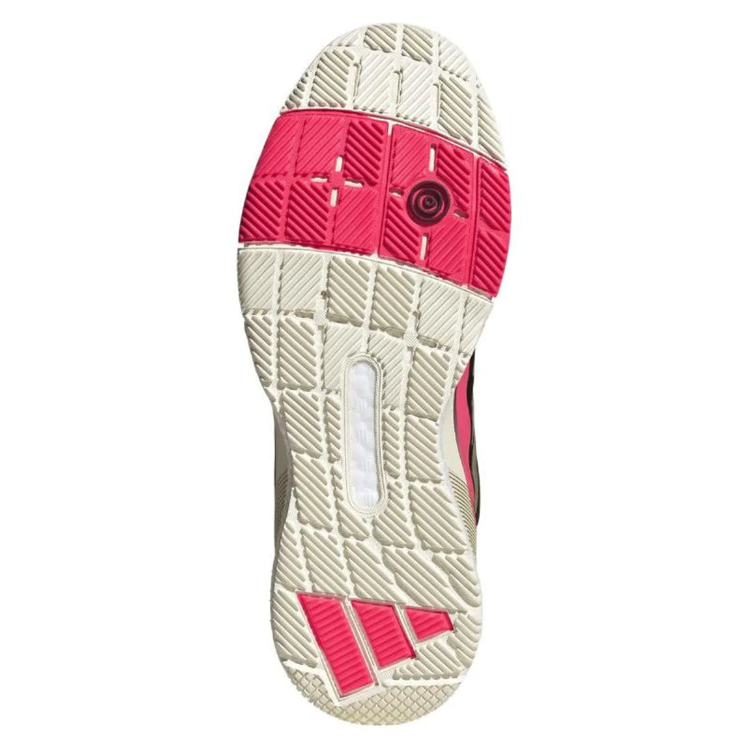 Zapatillas de Padel Adidas Crazyquick Boost Padel Negro Oro Rosa