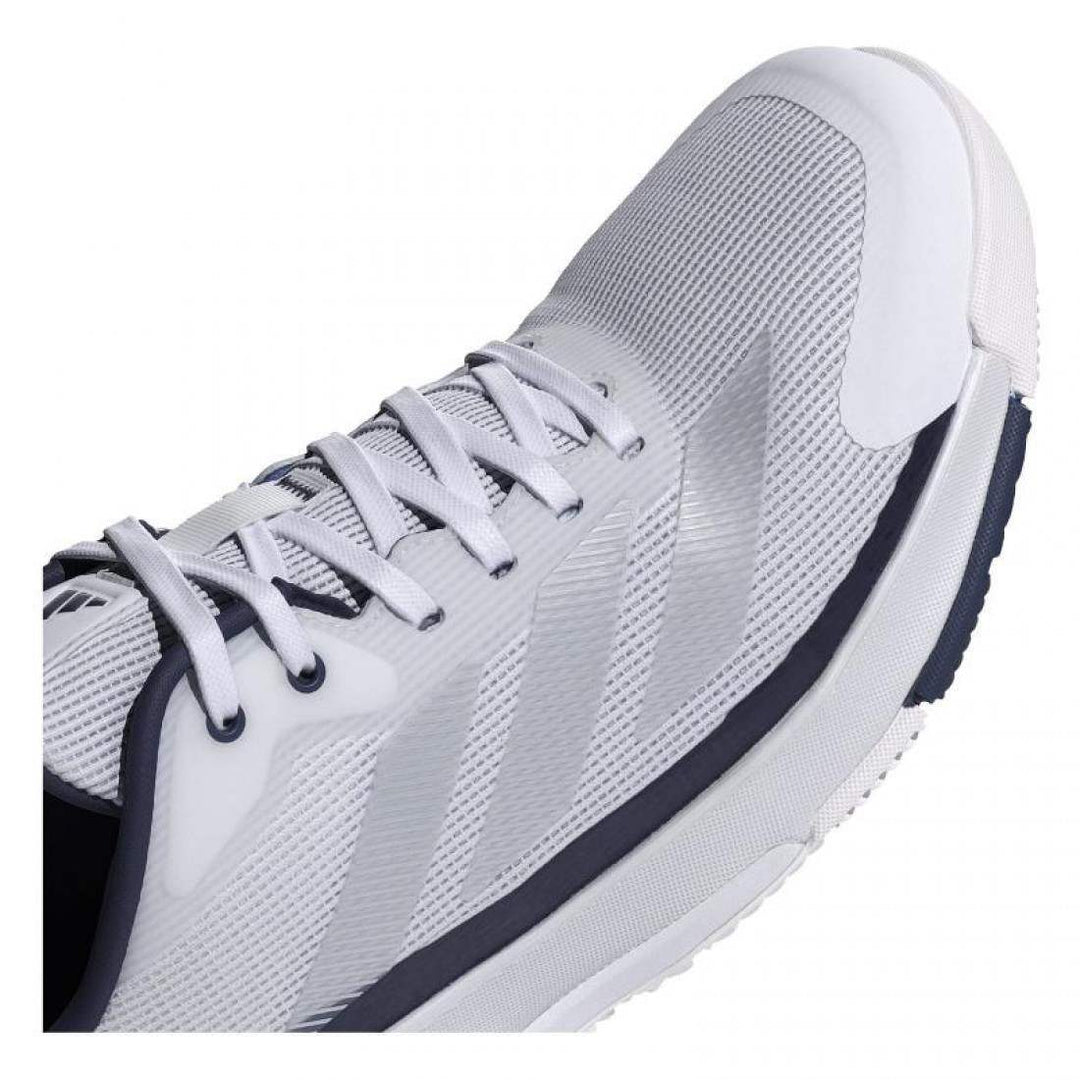 Scarpe Adidas Crazyquick LS Padel Bianco Blu Grigio