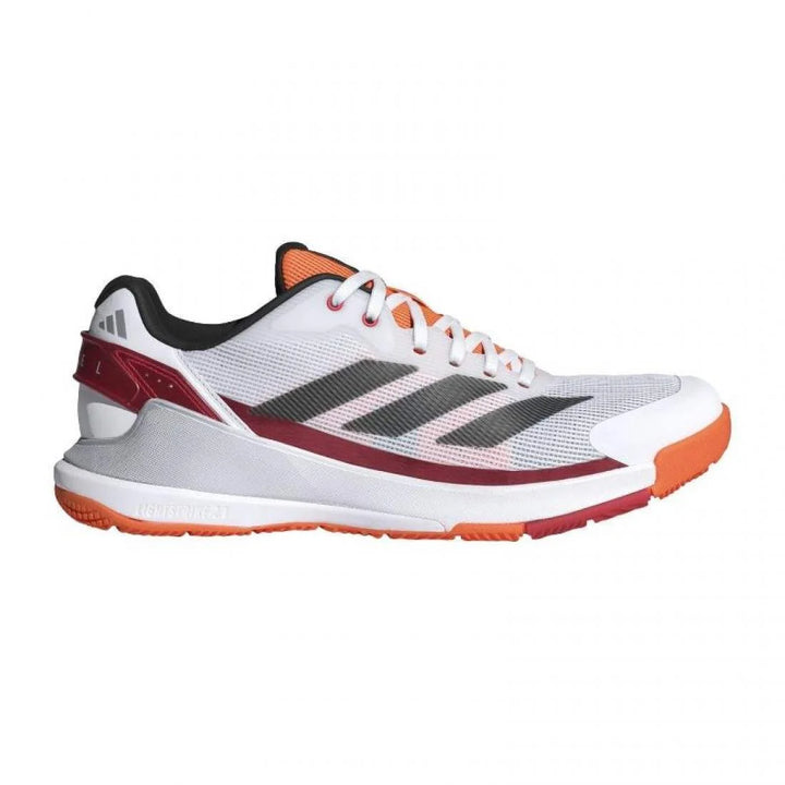 Scarpe Adidas Crazyquick LS Padel Bianco Rosso Arancione