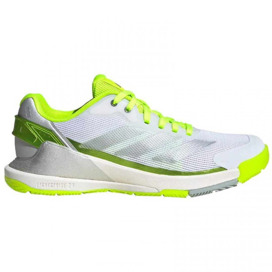 Zapatillas Adidas Crazyquick LS Padel Lucid Limon Plata Mujer