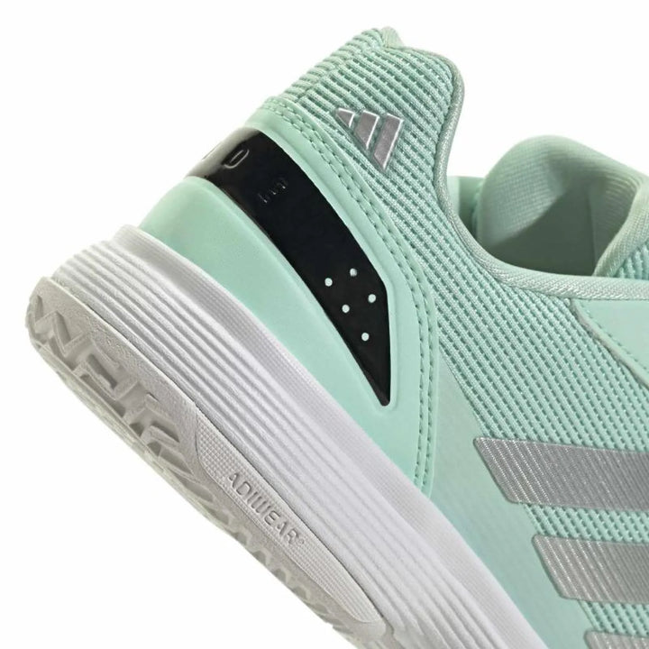 Zapatillas Adidas Crazyquick Padel Verde Menta Junior
