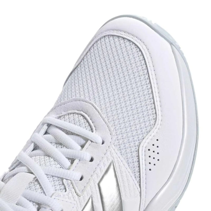 Zapatillas de Padel Adidas GameCourt 3 Blanco Plata Mujer