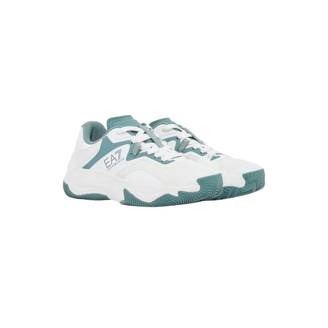 Zapatillas Armani EA7 Tennis Hard Padel Blanco Verde