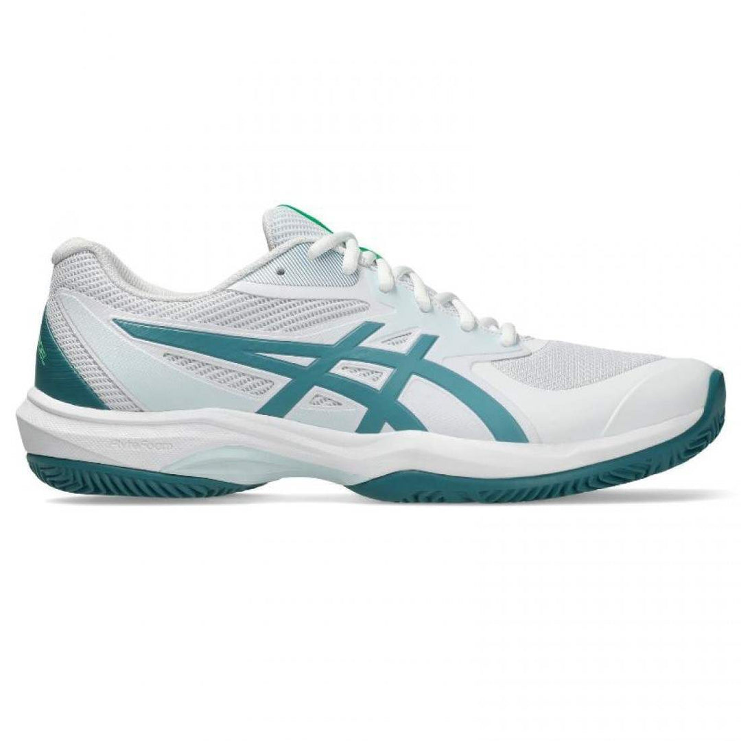 Zapatillas Asics Game FF Padel Blanco Verde Claro