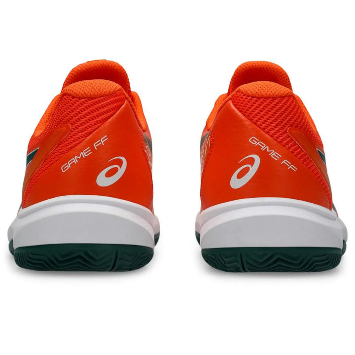 Zapatillas Asics Game FF Padel Naranja Verde