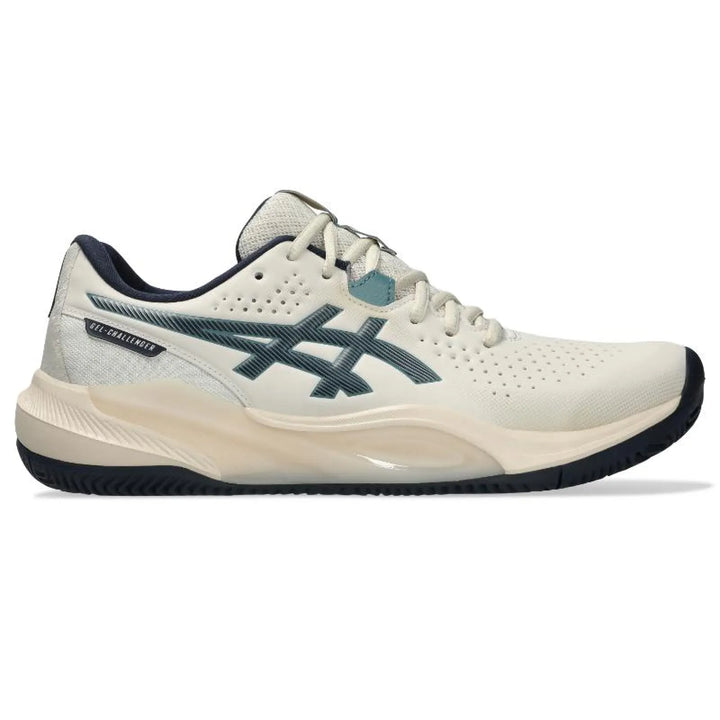 Zapatillas Asics Gel Challenger 15 Clay Beige Azul Oscuro