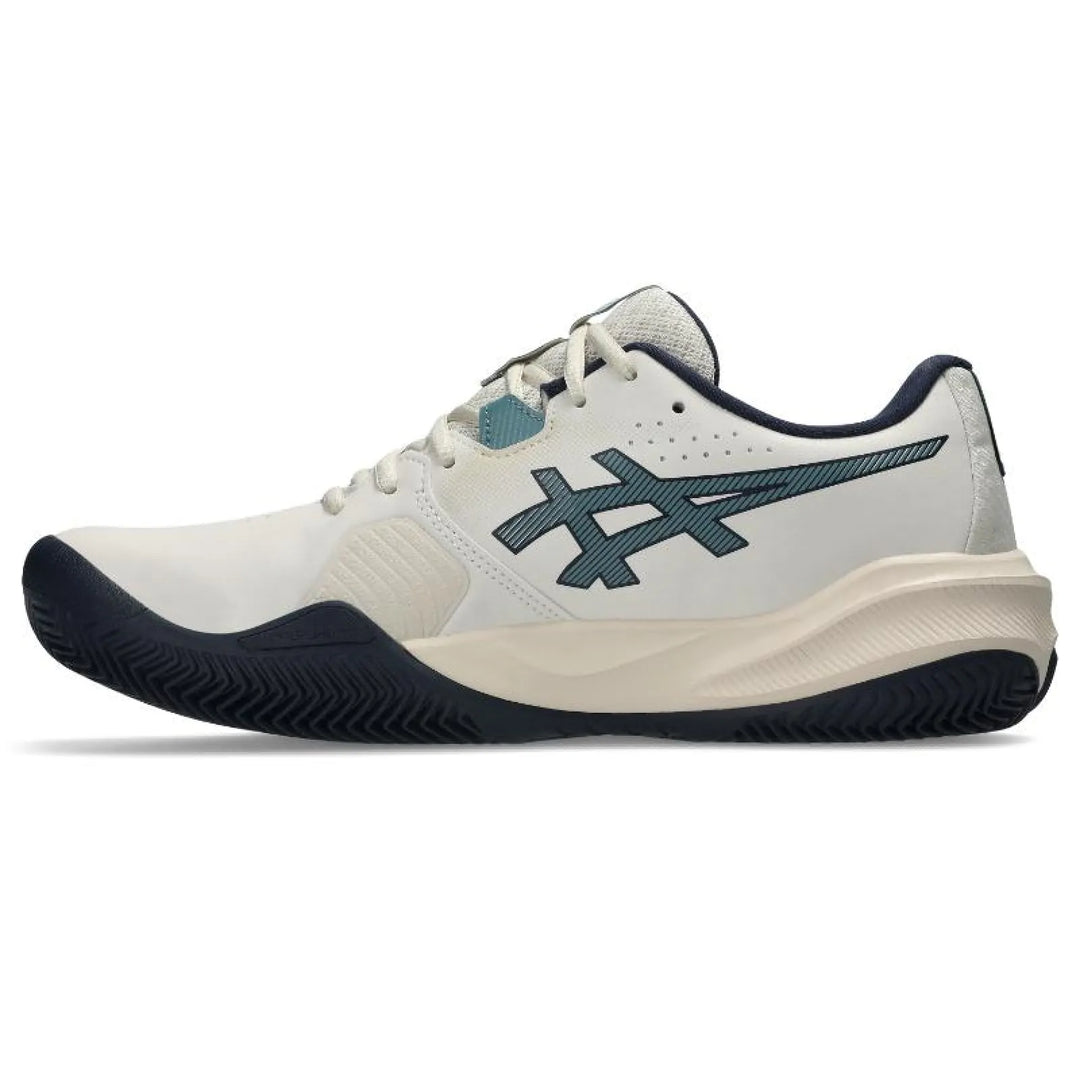 Zapatillas Asics Gel Challenger 15 Clay Beige Azul Oscuro