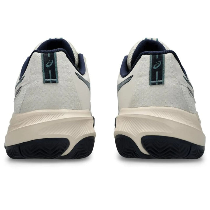 Zapatillas Asics Gel Challenger 15 Clay Beige Azul Oscuro