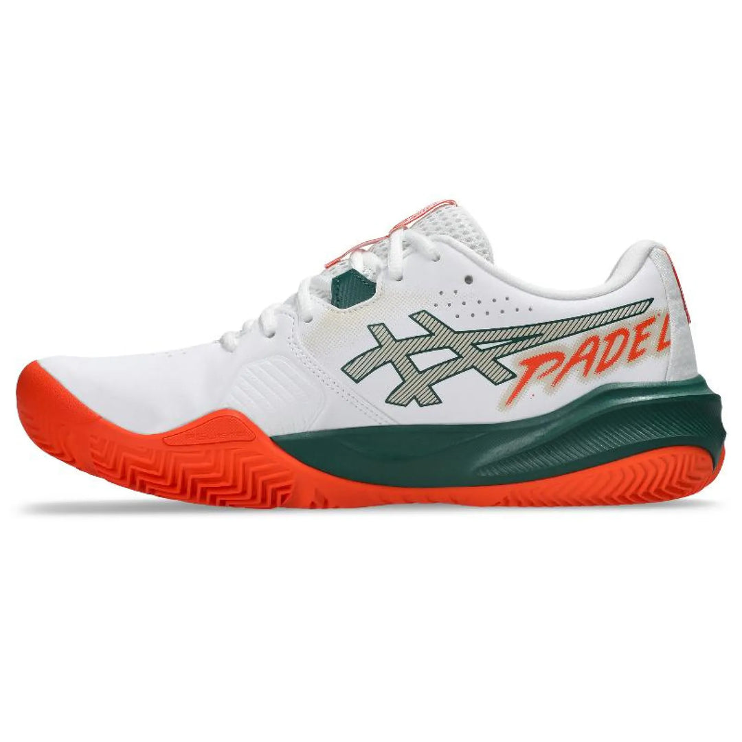 Zapatillas de Padel Asics Gel Challenger 15 Padel Blanco Naranja