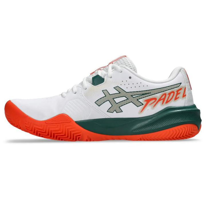 Zapatillas de Padel Asics Gel Challenger 15 Padel Blanco Naranja