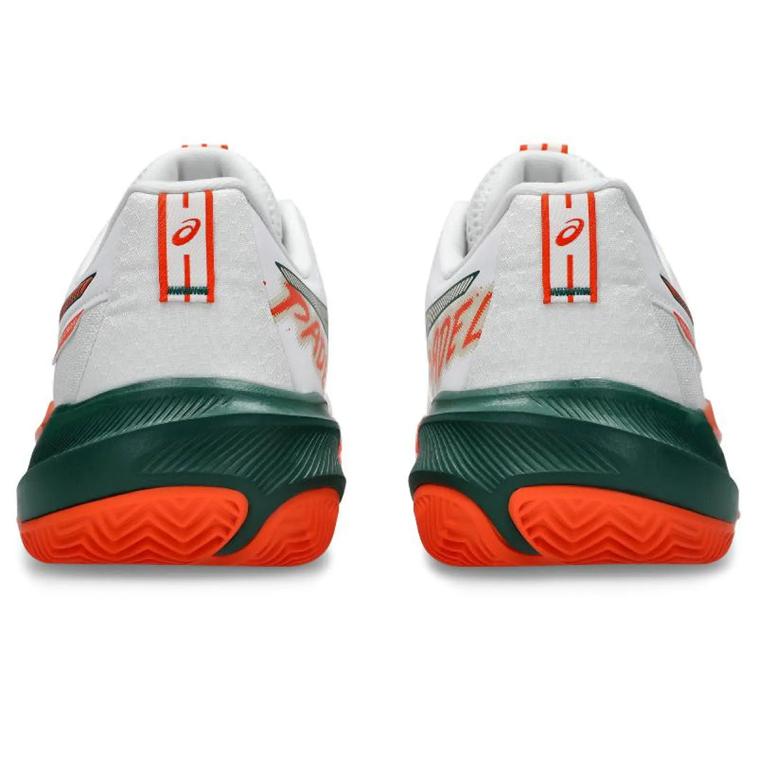 Zapatillas de Padel Asics Gel Challenger 15 Padel Blanco Naranja