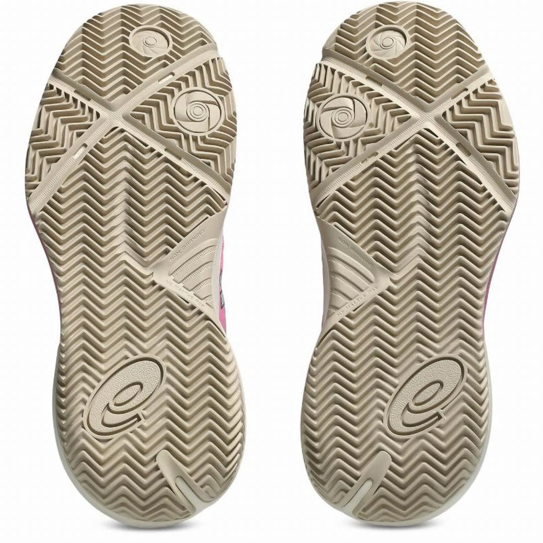 Zapatillas Asics Gel Challenger 15 Padel Rosa Chicle Beige Mujer