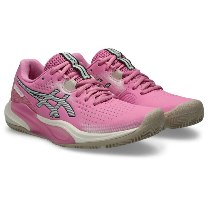 Zapatillas Asics Gel Challenger 15 Padel Rosa Chicle Beige Mujer
