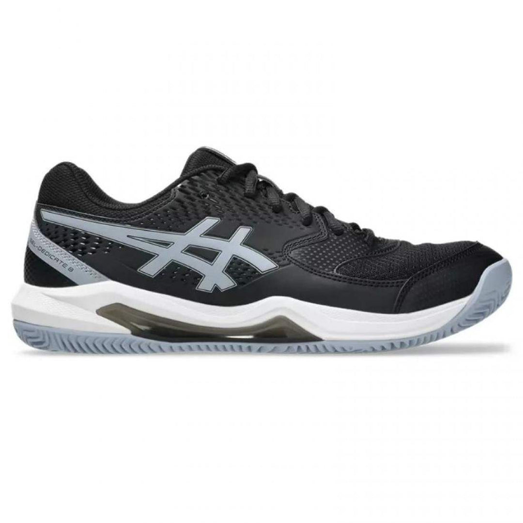 Padel Shoes Asics Gel Dedicate 8 Clay Black Grey Blue