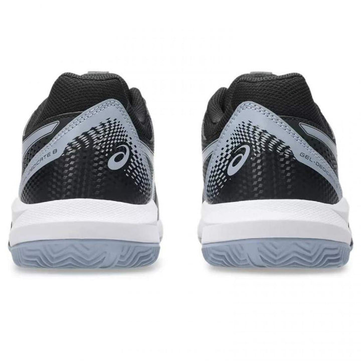 Padel Shoes Asics Gel Dedicate 8 Clay Black Grey Blue