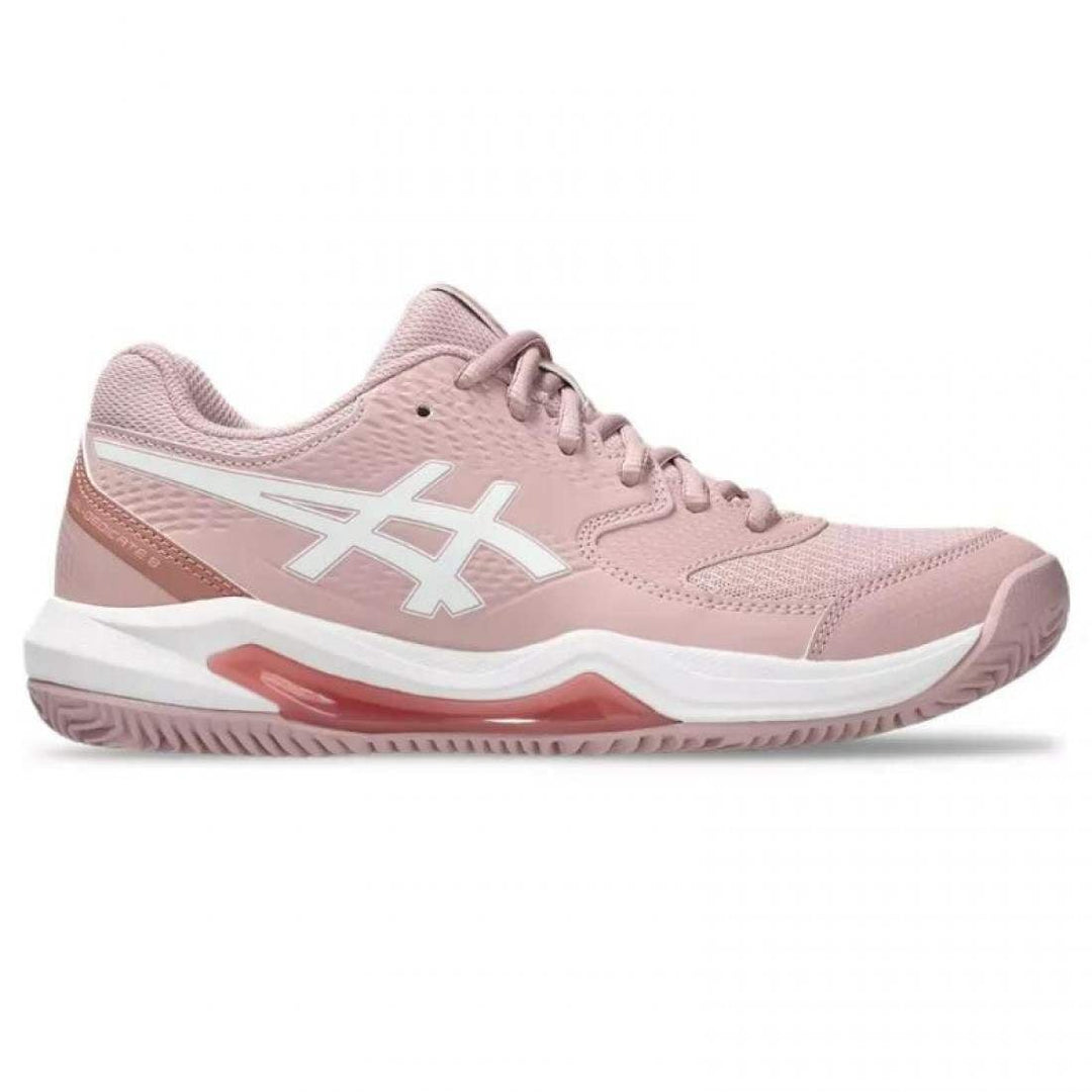 Zapatillas Asics Gel Dedicate 8 Clay Rosa Morganita Blanco Mujer