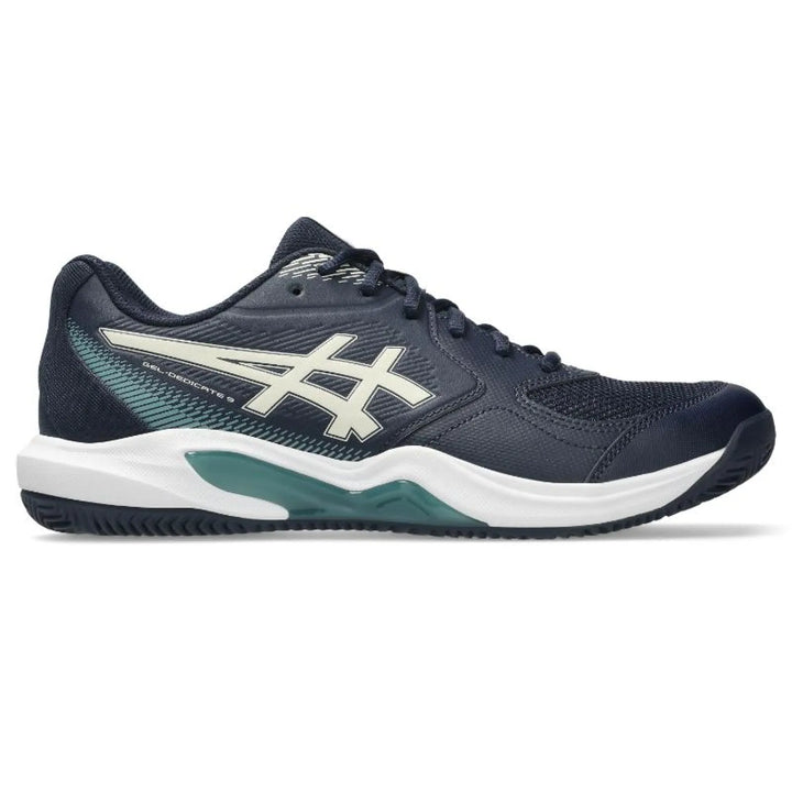 Zapatillas de Padel Asics Gel Dedicate 9 Clay Azul Oscuro Beige