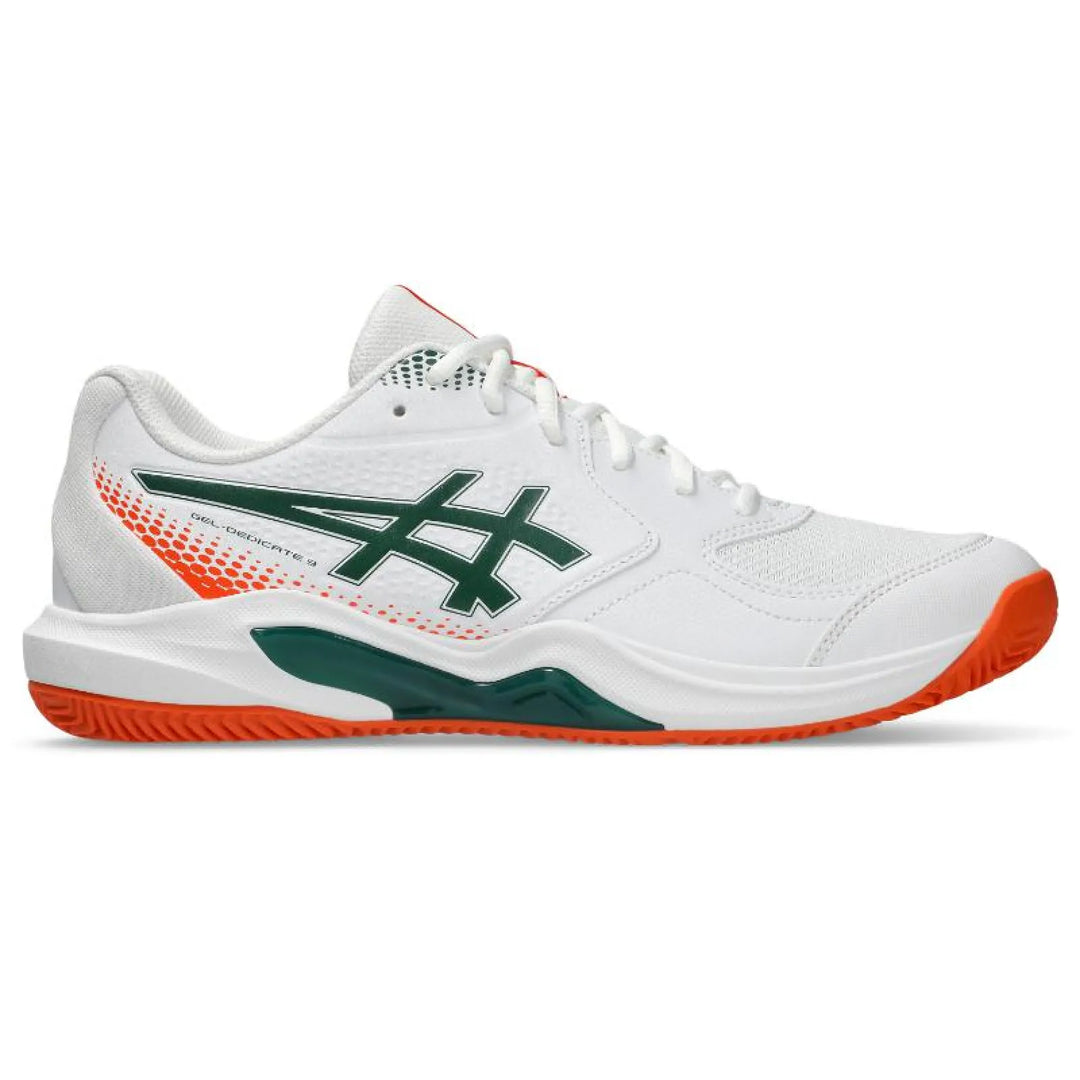 Zapatillas de Padel Asics Gel Dedicate 9 Padel Blanco Verde