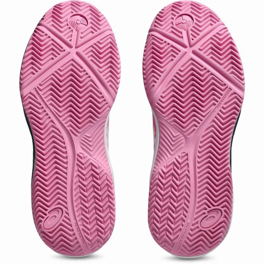 Zapatillas de Padel Asics Gel Dedicate 9 Padel Rosa Chicle Blanco Mujer