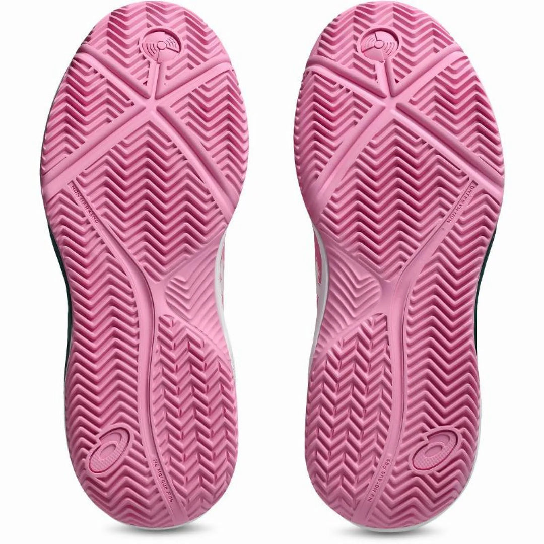 Zapatillas de Padel Asics Gel Dedicate 9 Padel Rosa Chicle Blanco Mujer