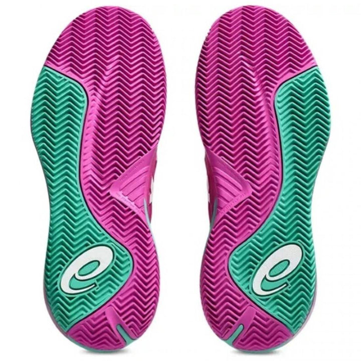 Zapatillas de Padel Asics Gel Resolution X Clay Rosa Blanco