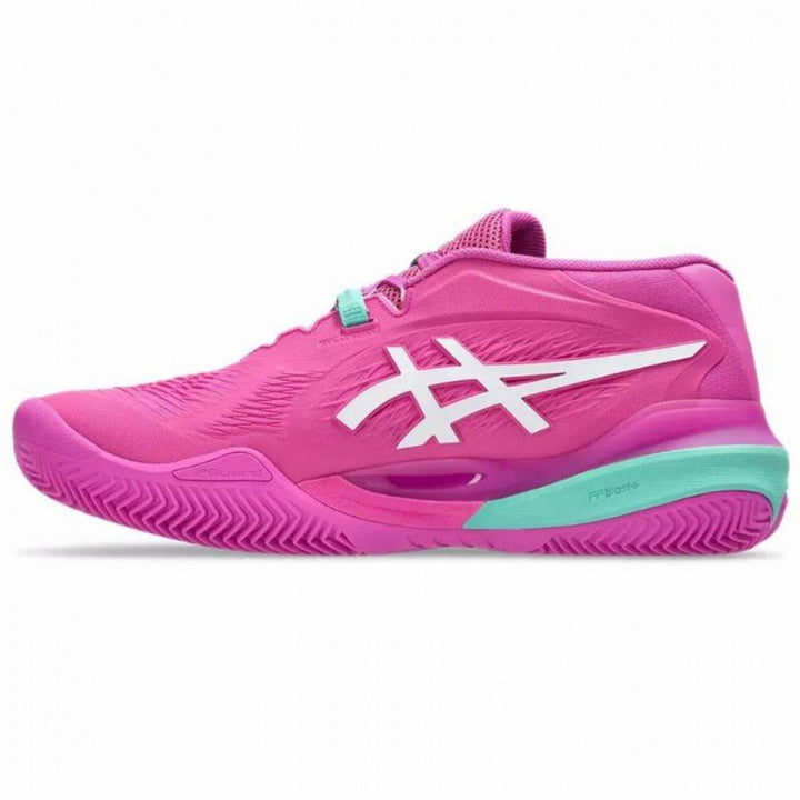 Zapatillas de Padel Asics Gel Resolution X Clay Rosa Blanco