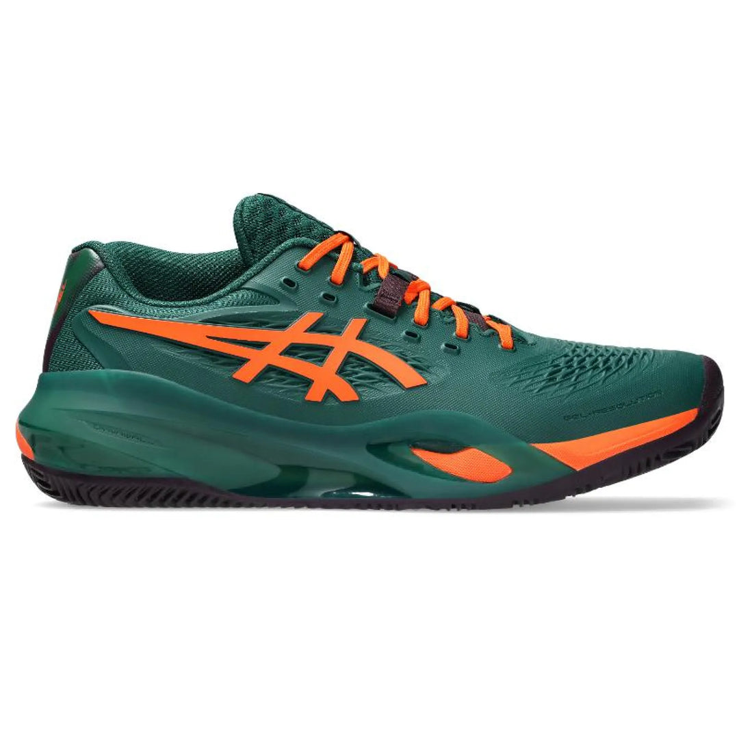 Zapatillas de Padel Asics Gel Resolution X Padel Verde Naranja