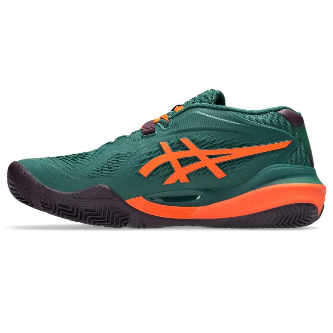 Zapatillas de Padel Asics Gel Resolution X Padel Verde Naranja