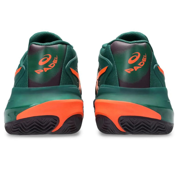 Zapatillas de Padel Asics Gel Resolution X Padel Verde Naranja