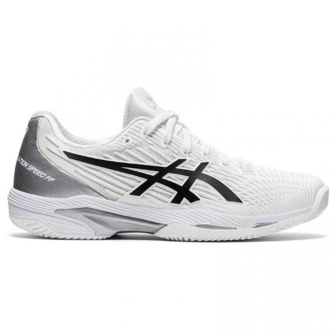 Zapatillas Asics Solution Speed FF 2 Blanco Negro Mujer | Asics