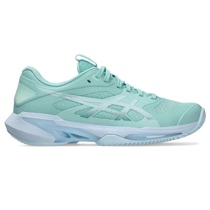 Zapatillas Asics Solution Speed FF 4 Clay Azul Verde Mujer
