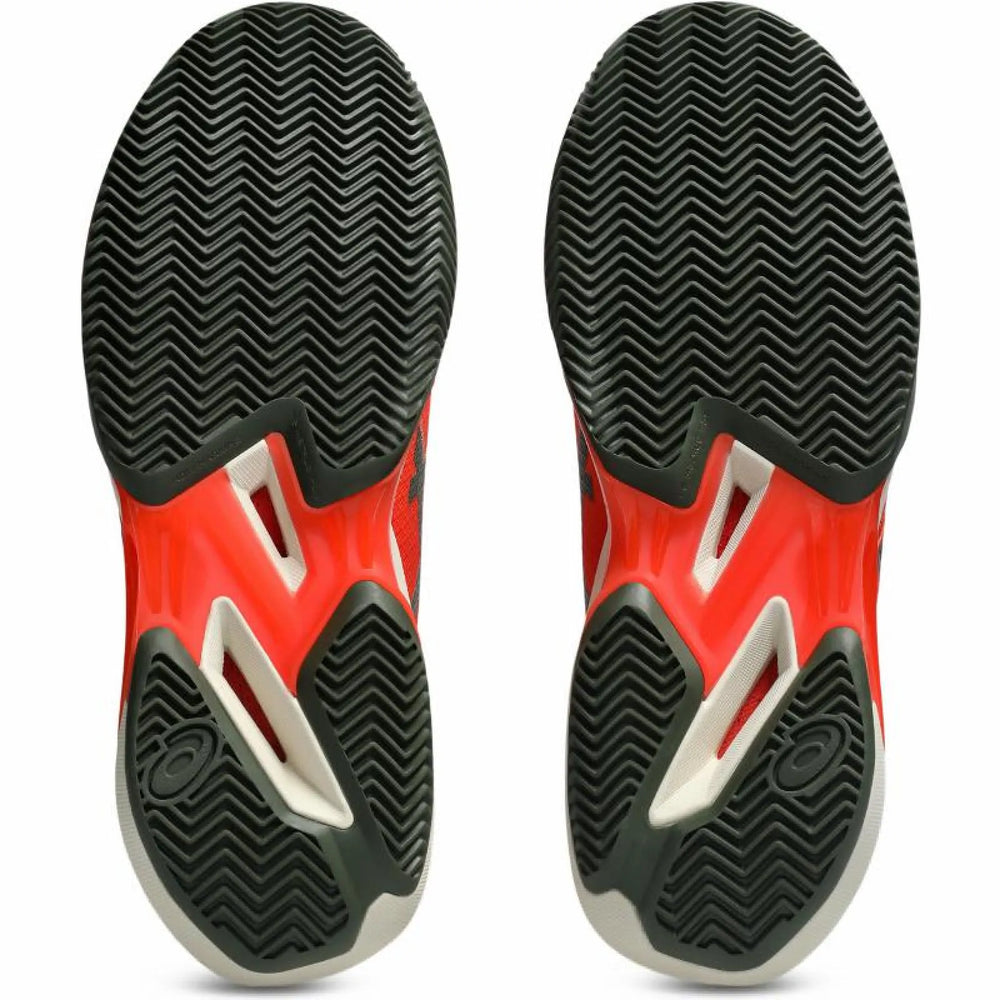 Zapatillas Asics Solution Speed FF 4 Clay Rojo Kaki