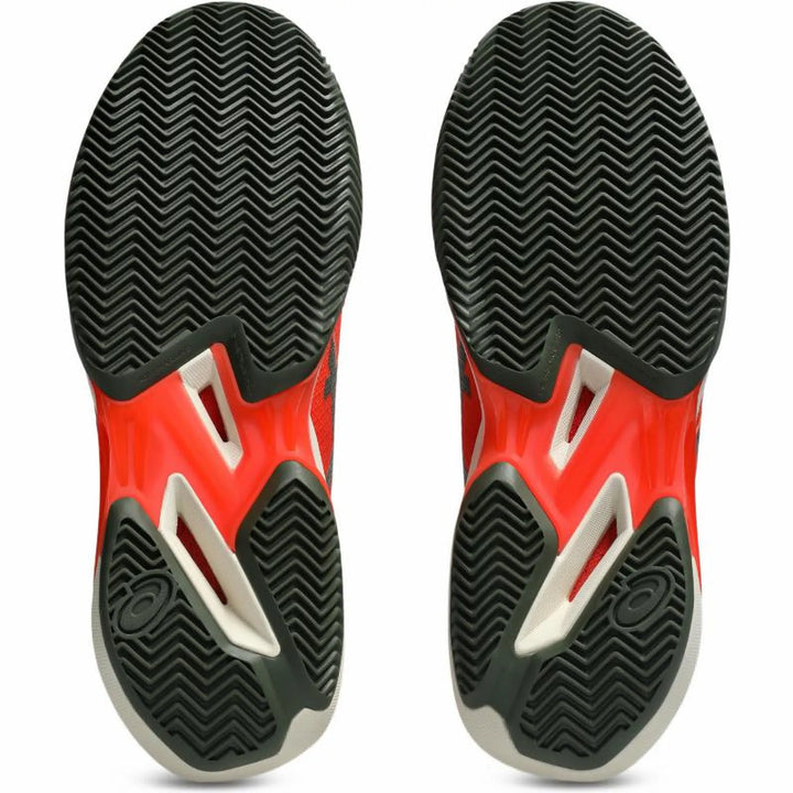 Zapatillas Asics Solution Speed FF 4 Clay Rojo Kaki