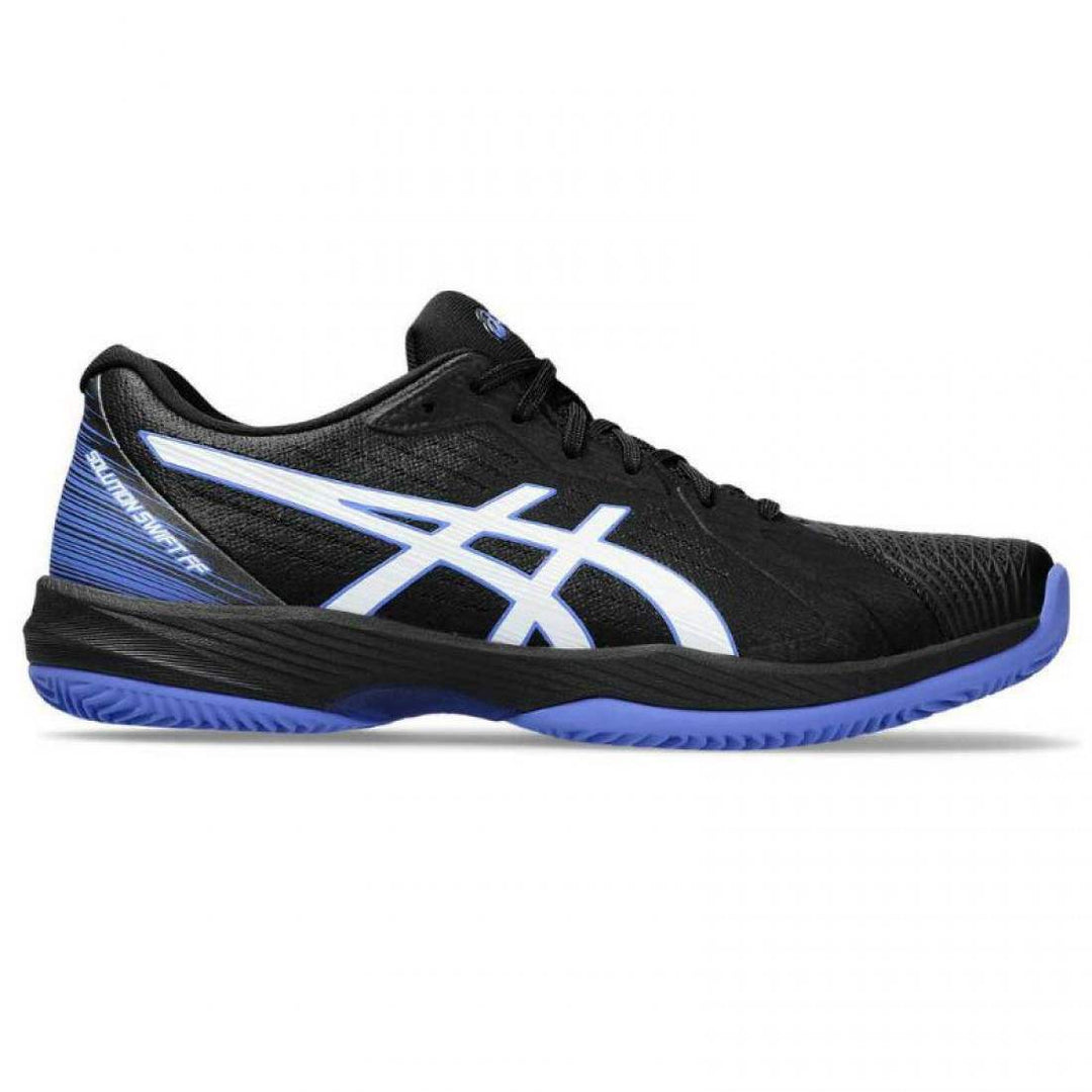 Zapatillas Asics Solution Swift FF Clay Negro Azul Zafiro | Asics