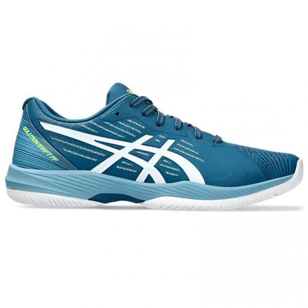 Zapatillas Asics Solution Swift FF Verde Azulado Blanco