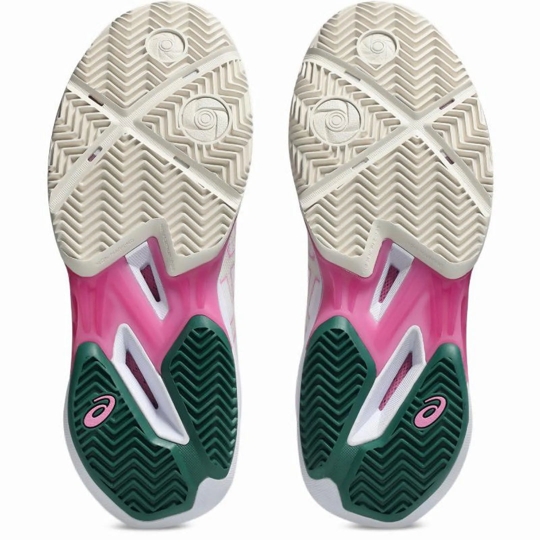 Zapatillas Asics Sonicsmash FF Blanco Verde Mujer