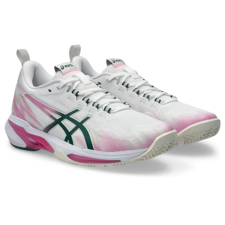Zapatillas Asics Sonicsmash FF Blanco Verde Mujer