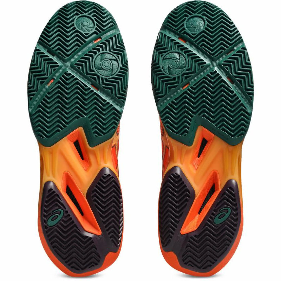 Zapatillas Asics Sonicsmash FF Naranja Granate Oscuro
