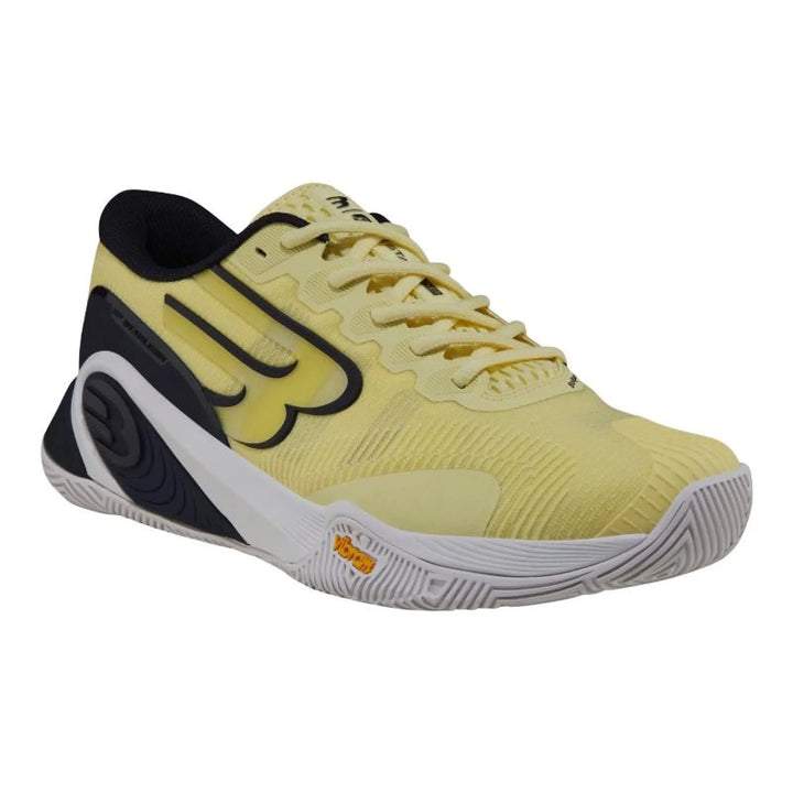 Zapatillas de Padel Bullpadel Paquito Navarro Hack Vibram 26I Amarillo