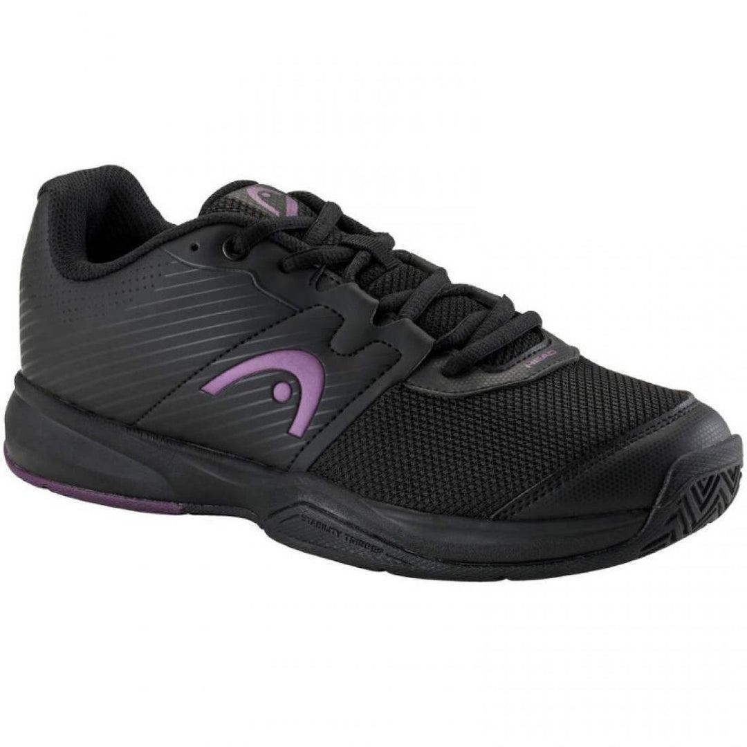 Zapatillas Head Revolt Court Negro Morado Mujer