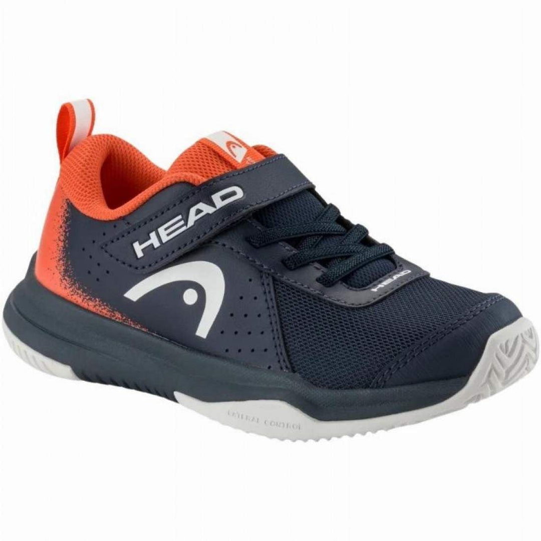Zapatillas Head Sprint Velcro 4.0 Azul Oscuro Rojo Junior