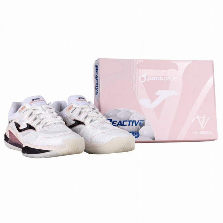 Zapatillas de Padel Joma Vero Virseda Slam 2562 Blanco Mujer