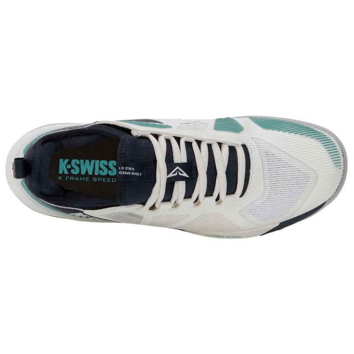 Zapatillas Kswiss Andrey Rublev K-Frame Speed Rublo Clay Blanco Negro