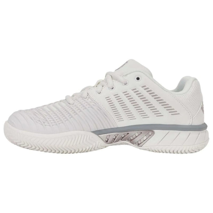 Zapatillas Kswiss Express Light 3 HB Clay Blanco Gris Mujer