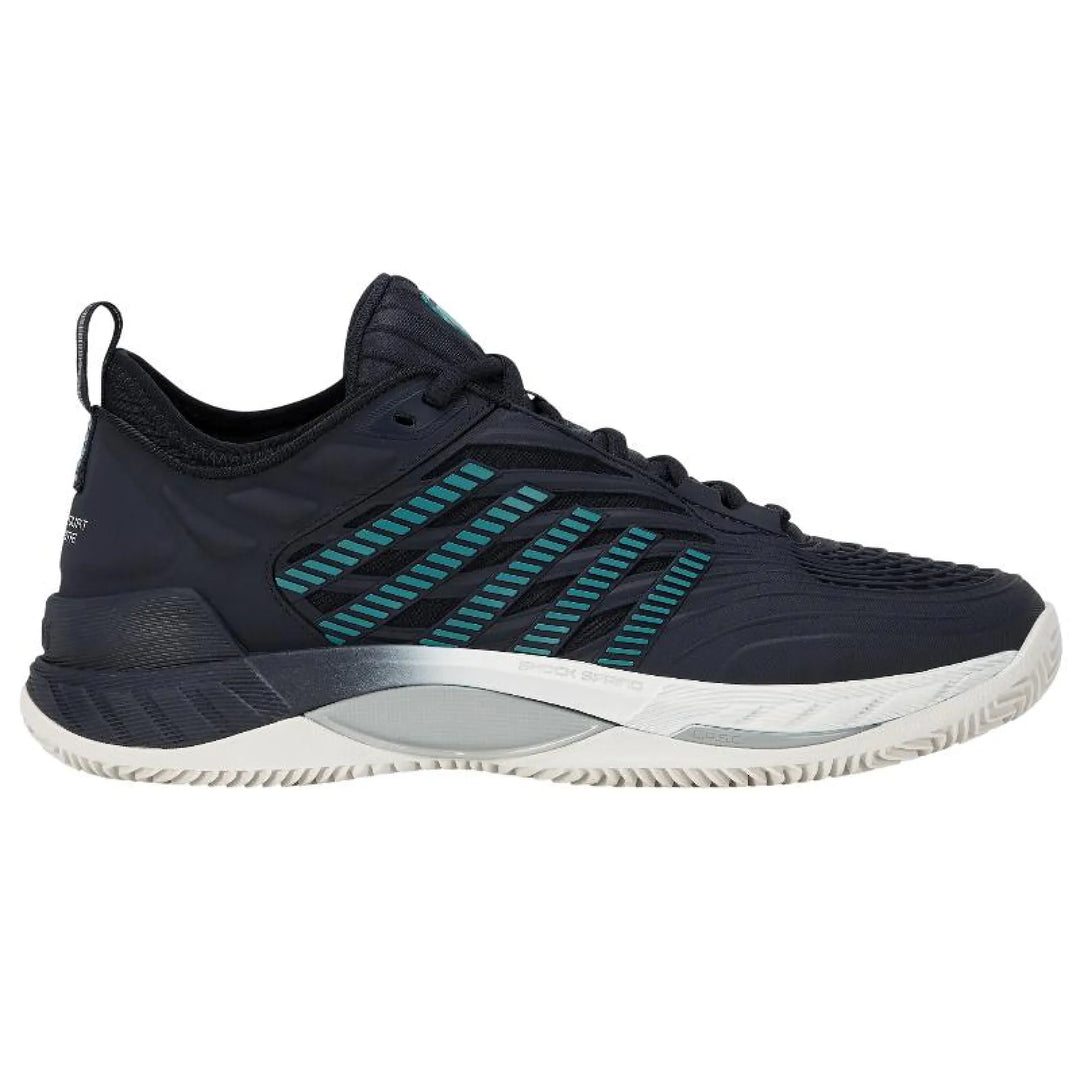 Zapatillas Kswiss Hypercourt Supreme 2 HB Clay Negro Turquesa
