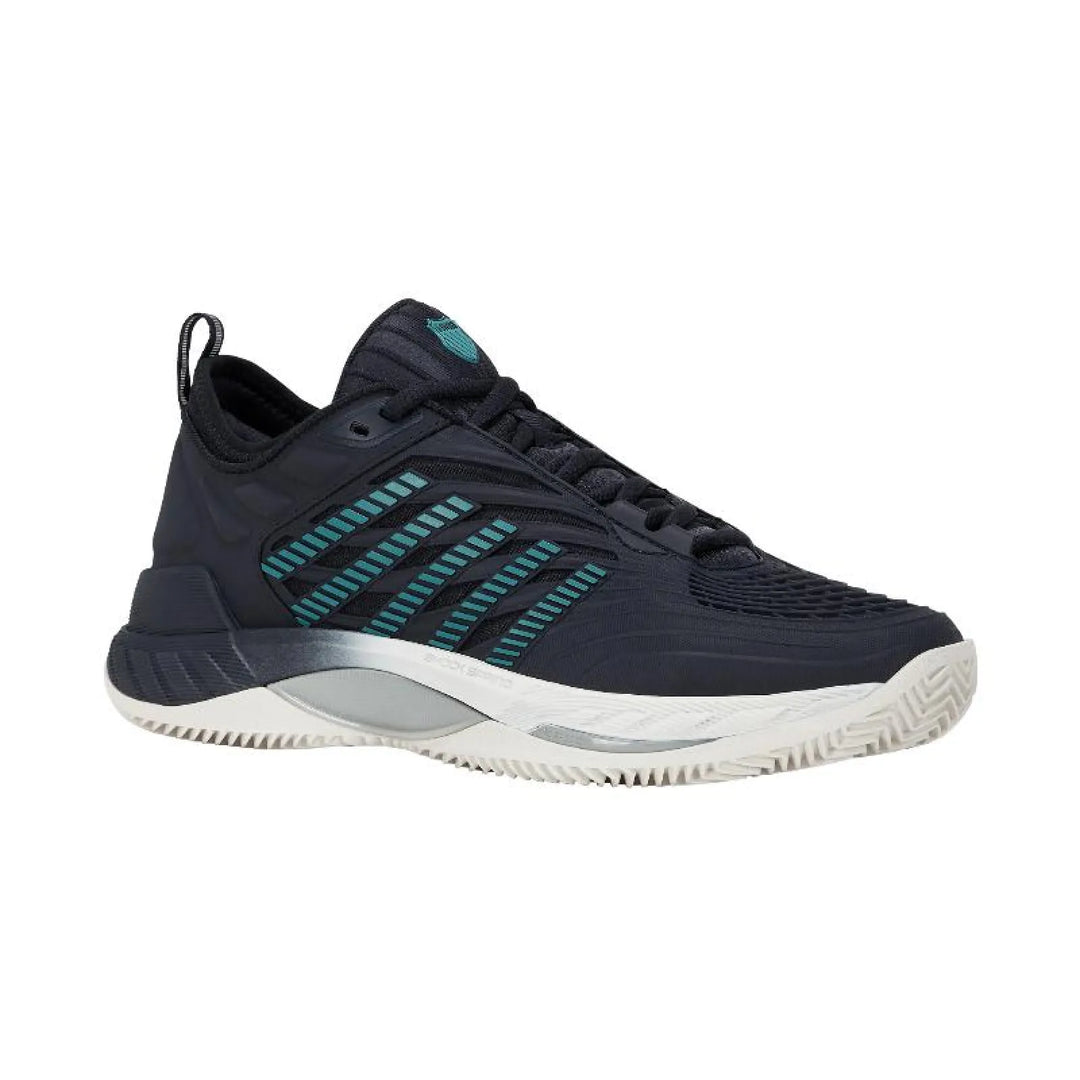 Zapatillas Kswiss Hypercourt Supreme 2 HB Clay Negro Turquesa