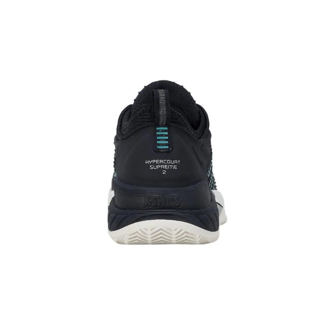 Zapatillas Kswiss Hypercourt Supreme 2 HB Clay Negro Turquesa
