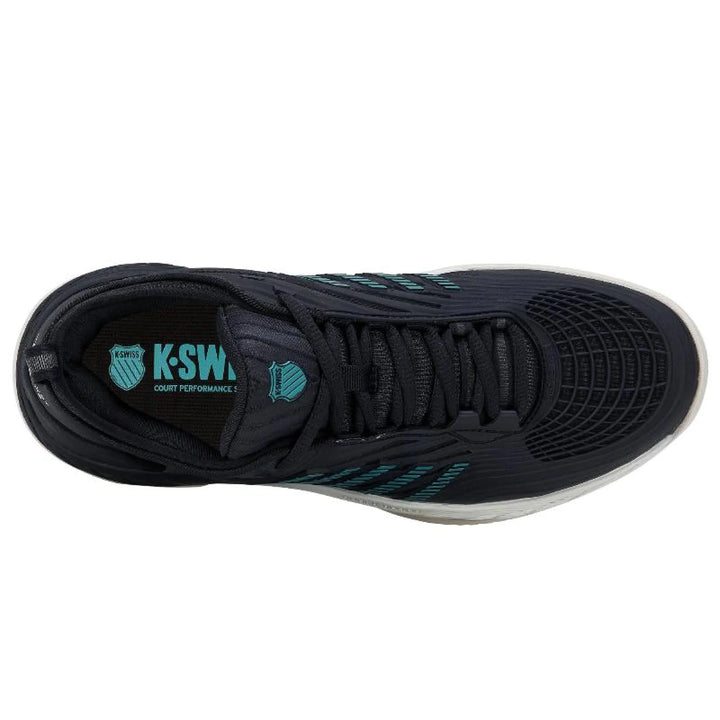 Zapatillas Kswiss Hypercourt Supreme 2 HB Clay Negro Turquesa